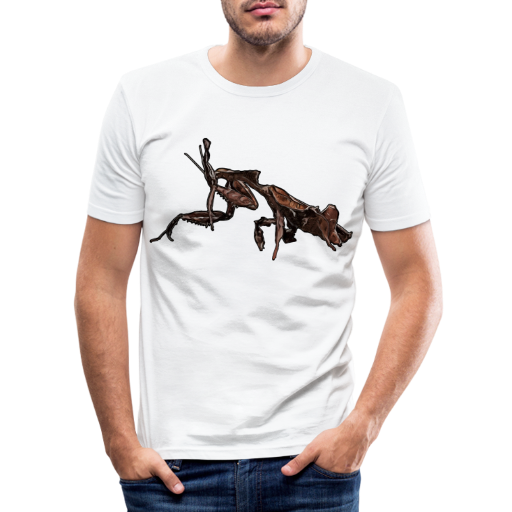 Männer Slim Fit T-Shirt Phyllocrania paradoxa female 2 - weiß