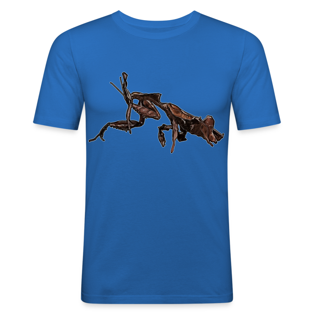 Männer Slim Fit T-Shirt Phyllocrania paradoxa female 2 - Königsblau