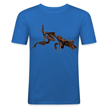 Männer Slim Fit T-Shirt Phyllocrania paradoxa female 2 - Königsblau
