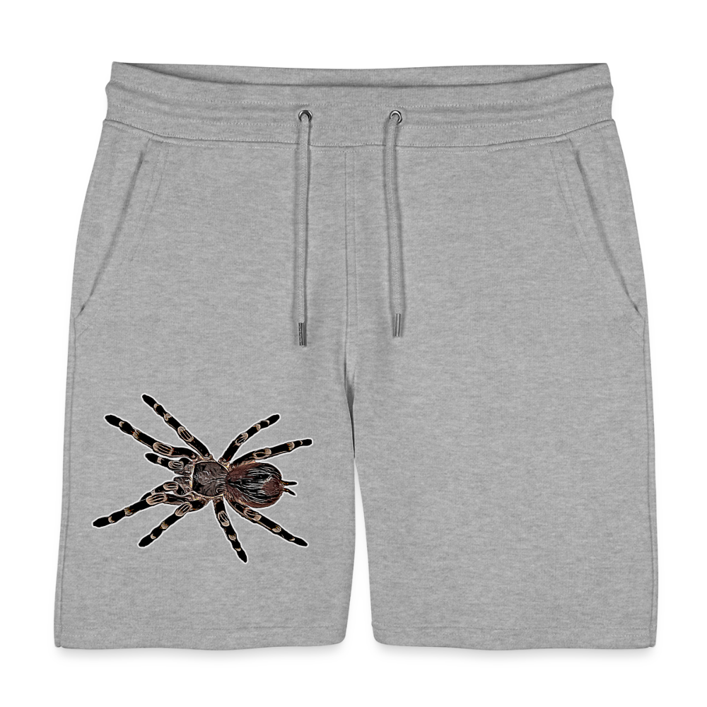 Unisex Stanley & Stella Joggingshorts Acanthoscurria geniculata - Grau meliert