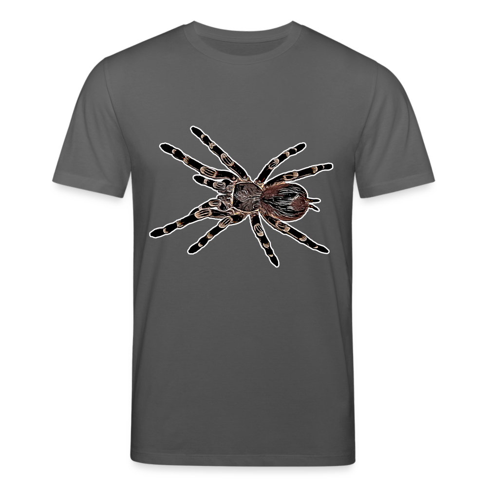 Männer Stanley & Stella Bio-T-Shirt Acanthoscurria geniculata - Anthrazit