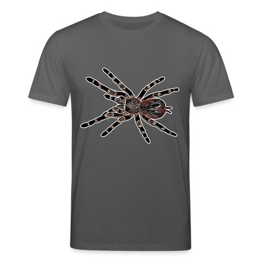 Männer Stanley & Stella Bio-T-Shirt Acanthoscurria geniculata - Anthrazit