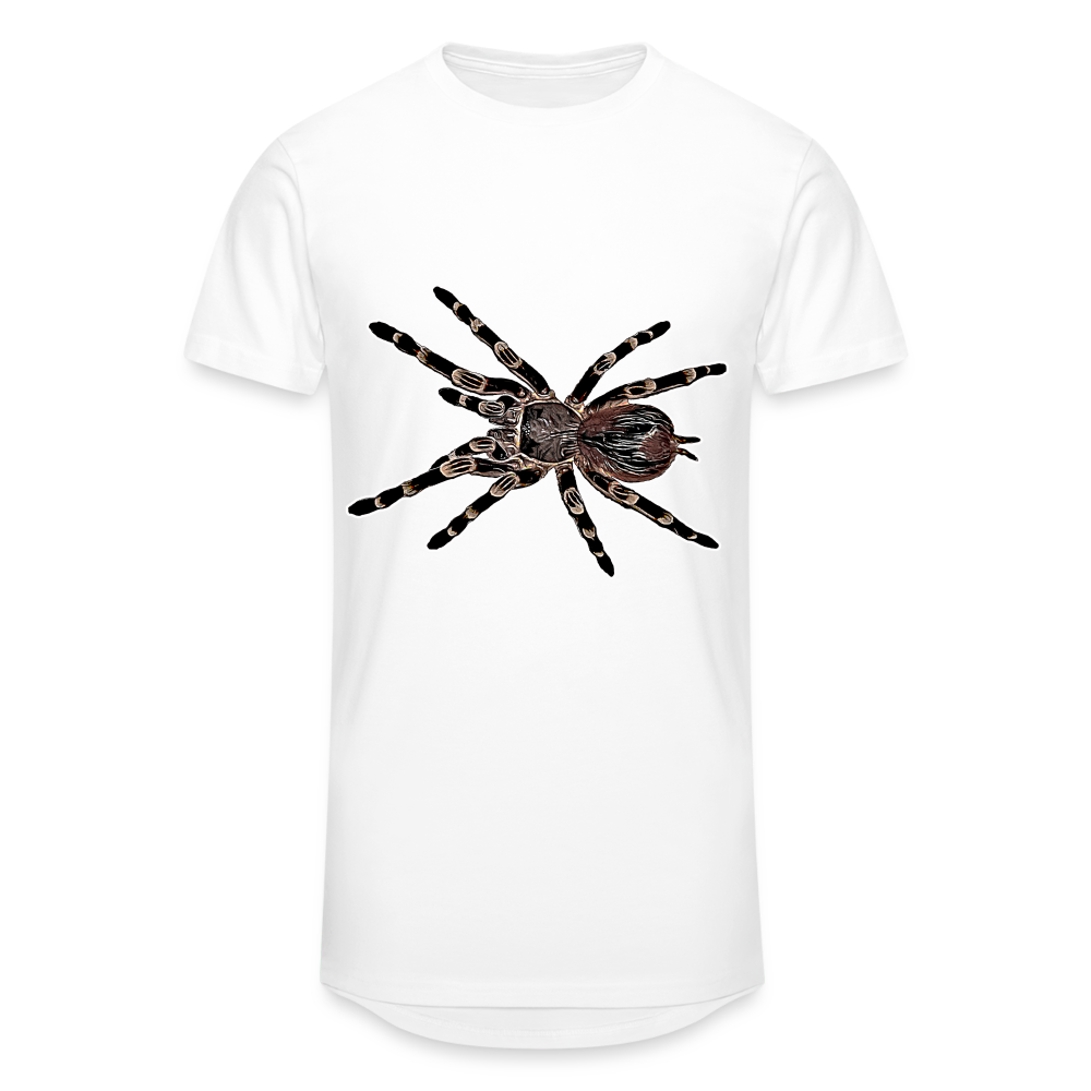 Männer Urban Longshirt Acanthoscurria geniculata - weiß