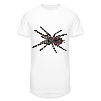 Männer Urban Longshirt Acanthoscurria geniculata - weiß