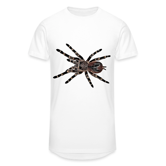 Männer Urban Longshirt Acanthoscurria geniculata - weiß