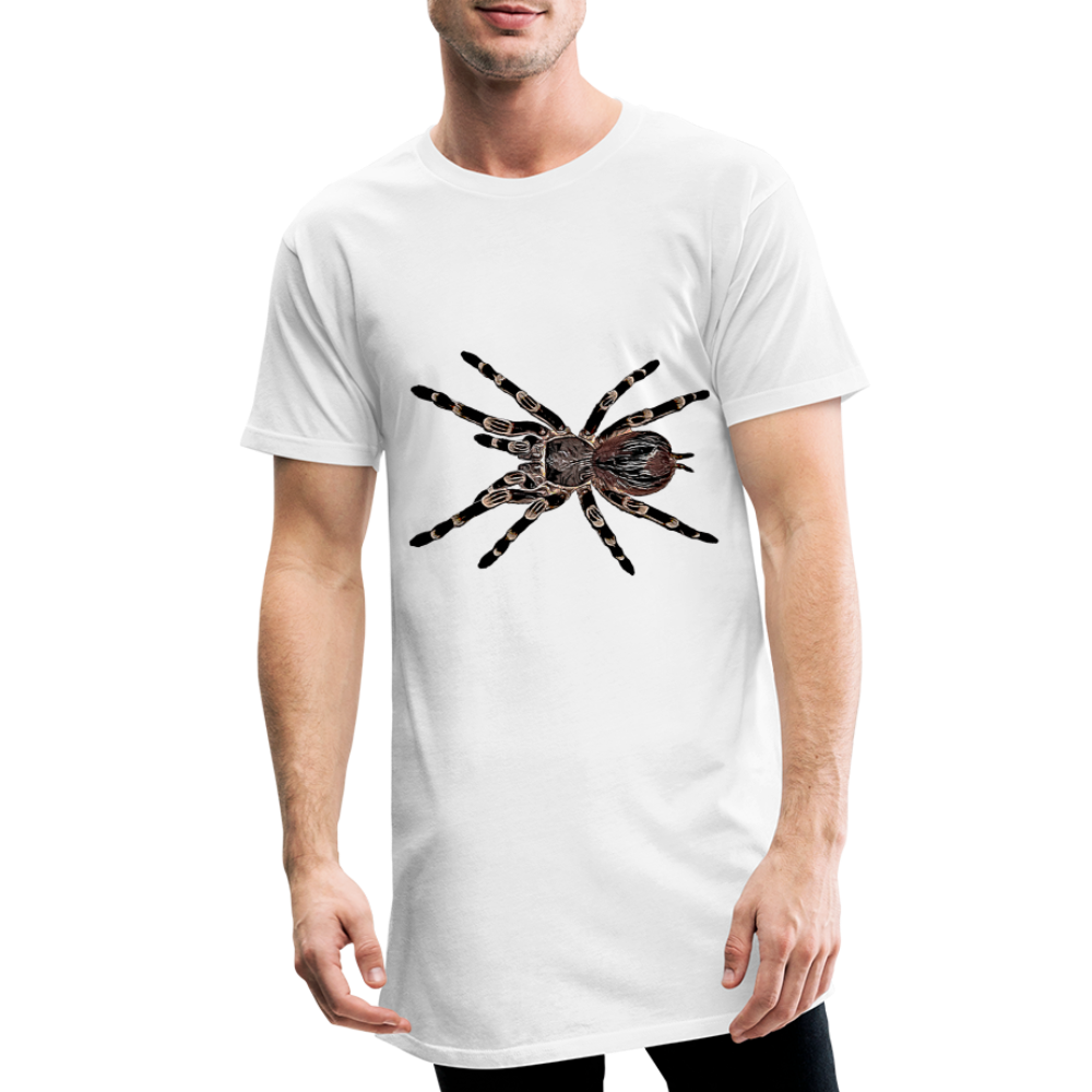 Männer Urban Longshirt Acanthoscurria geniculata - weiß