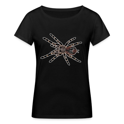 Frauen Stanley & Stella Bio-T-Shirt Acanthoscurria geniculata - Schwarz