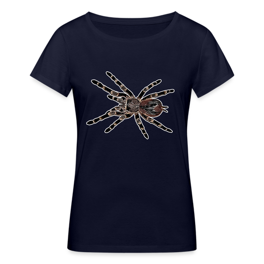 Frauen Stanley & Stella Bio-T-Shirt Acanthoscurria geniculata - Navy