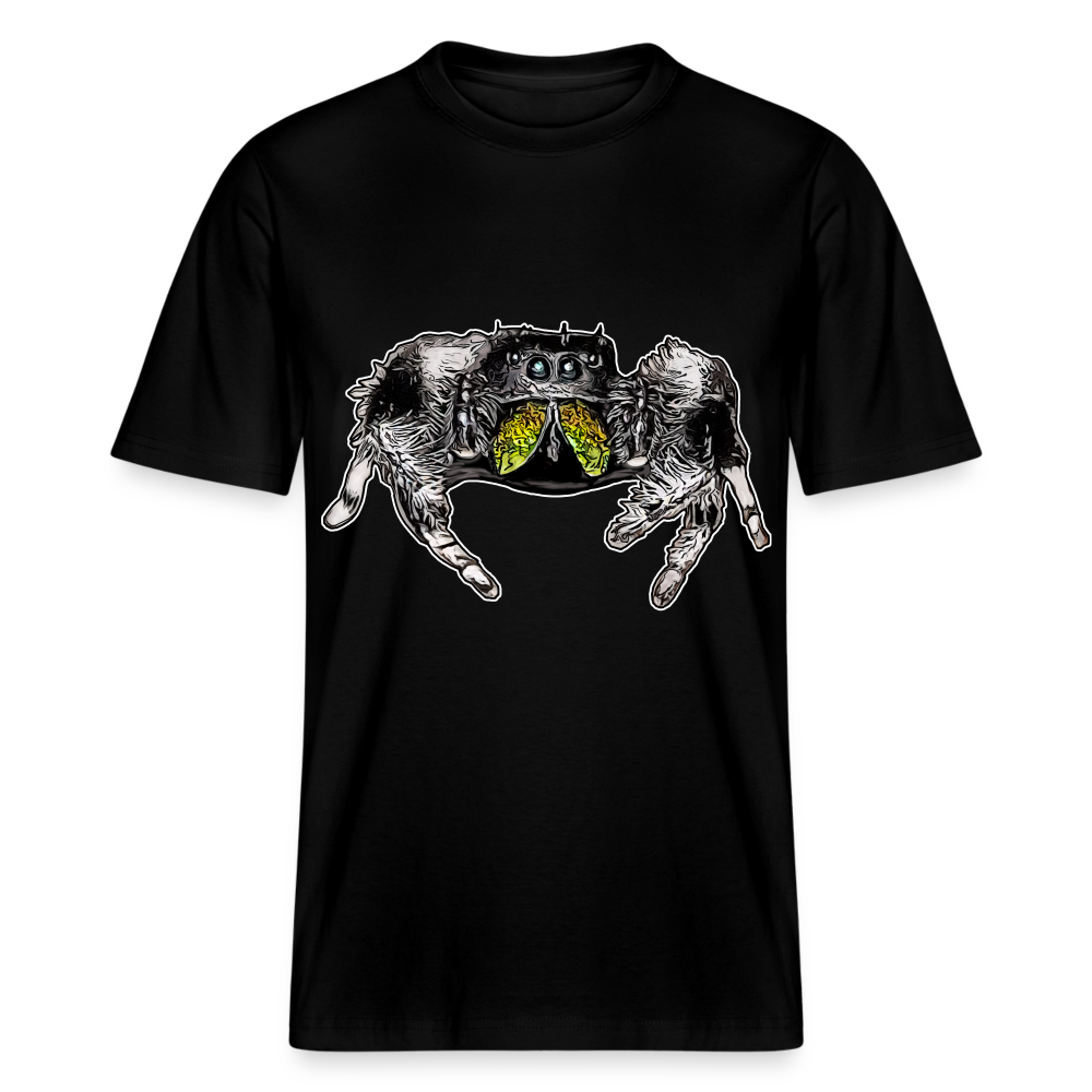 Unisex Stanley & Stella Bio-T-Shirt Phidippus regius Rastafari male - Schwarz