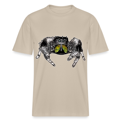 Unisex Stanley & Stella Bio-T-Shirt Phidippus regius Rastafari male - Beige