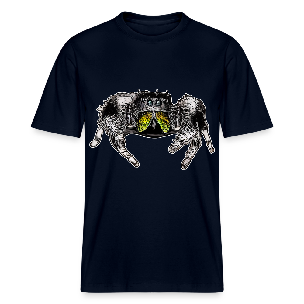 Unisex Stanley & Stella Bio-T-Shirt Phidippus regius Rastafari male - Navy