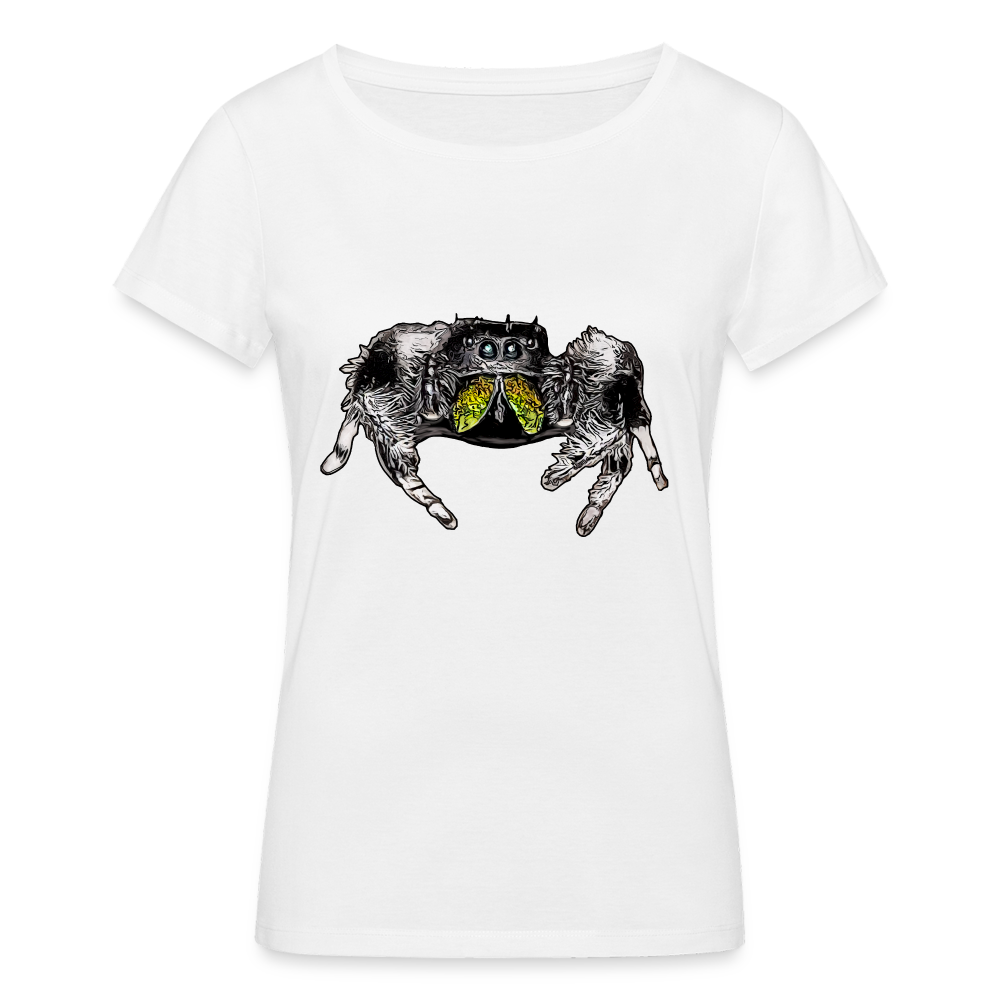 Frauen Stanley & Stella Bio-T-Shirt Phidippus regius Rastafari male - weiß