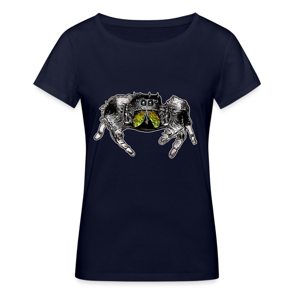 Frauen Stanley & Stella Bio-T-Shirt Phidippus regius Rastafari male - Navy