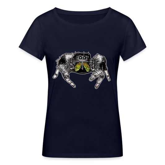 Frauen Stanley & Stella Bio-T-Shirt Phidippus regius Rastafari male - Navy