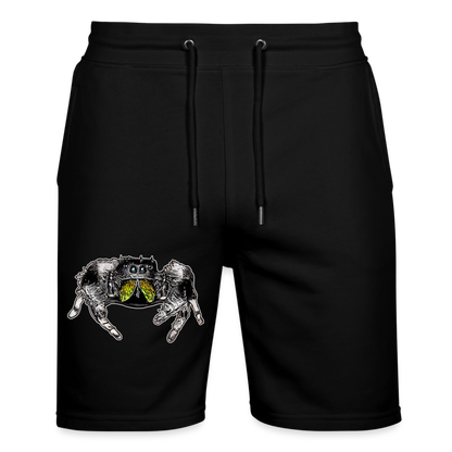 Unisex Stanley & Stella Joggingshorts Phidippus regius Rastafari male - Schwarz