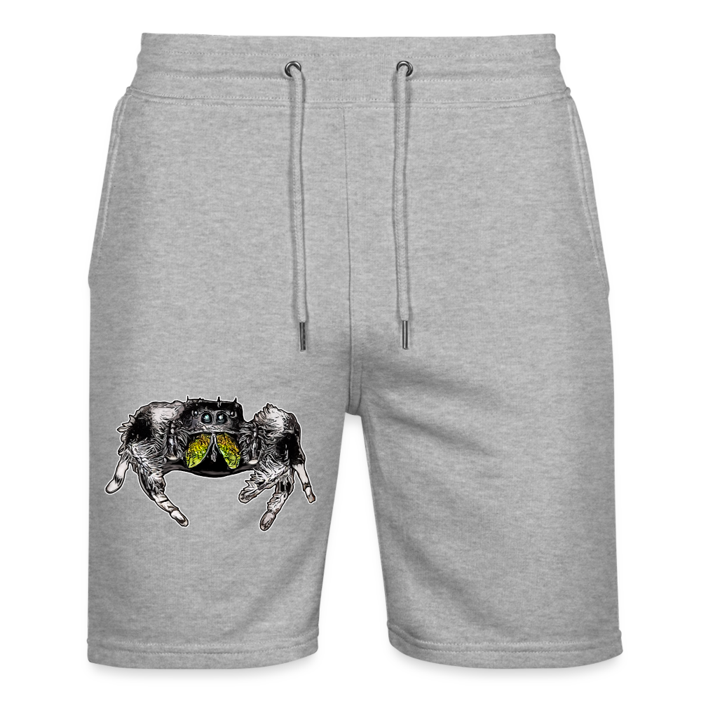 Unisex Stanley & Stella Joggingshorts Phidippus regius Rastafari male - Grau meliert