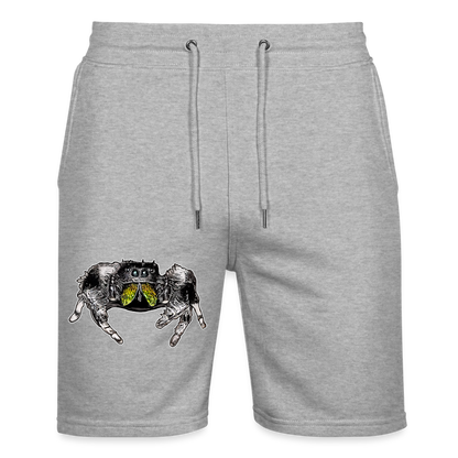 Unisex Stanley & Stella Joggingshorts Phidippus regius Rastafari male - Grau meliert