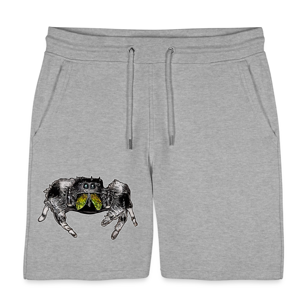 Unisex Stanley & Stella Joggingshorts Phidippus regius Rastafari male - Grau meliert