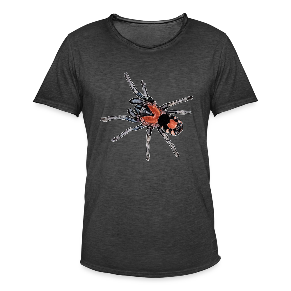 Männer Vintage T-Shirt Cyriocosmus elegans - Vintage Schwarz