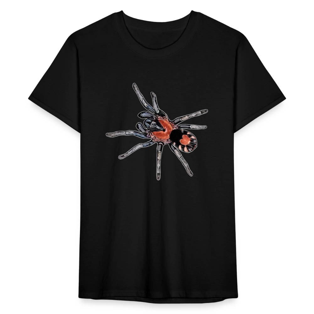 Männer Fruit of the Loom T-Shirt Cyriocosmus elegans - Schwarz