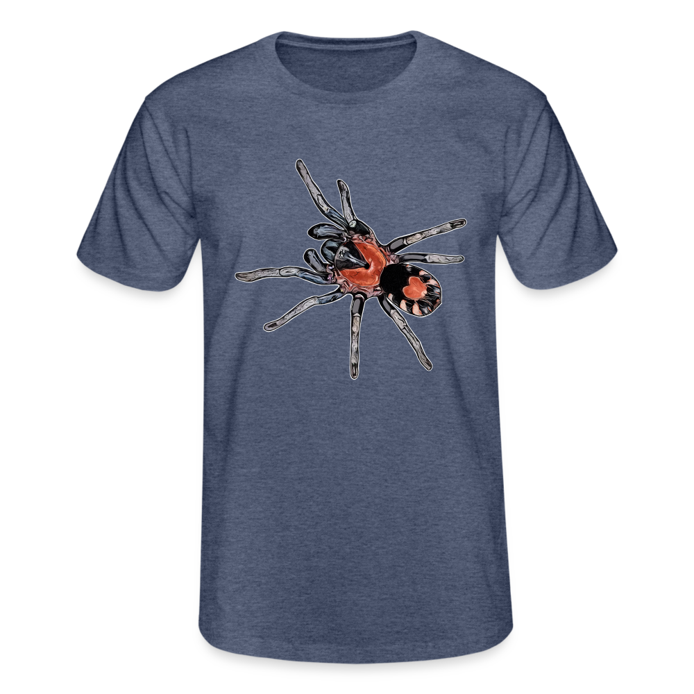 Männer Fruit of the Loom T-Shirt Cyriocosmus elegans - Navy meliert
