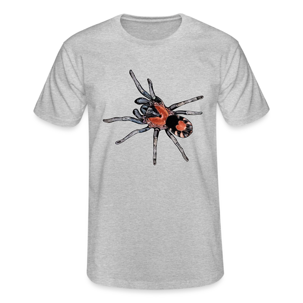 Männer Fruit of the Loom T-Shirt Cyriocosmus elegans - Grau meliert