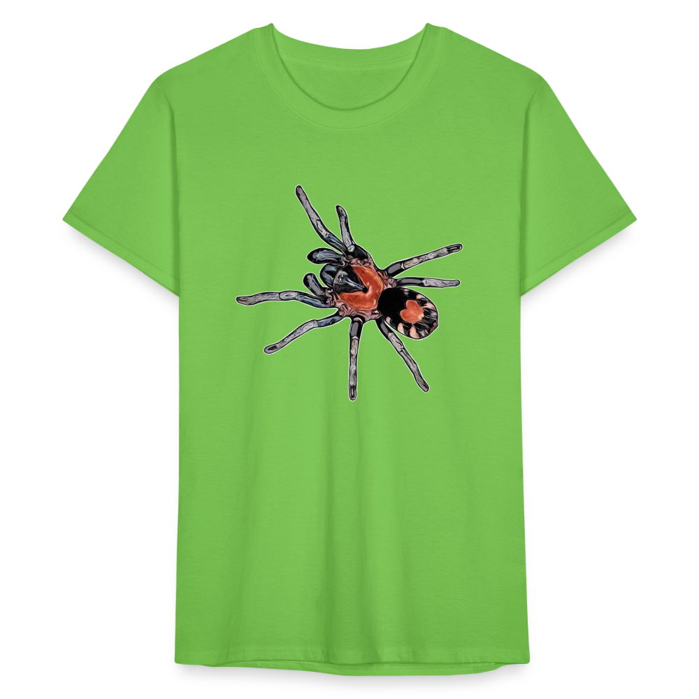 Männer Fruit of the Loom T-Shirt Cyriocosmus elegans - Hellgrün