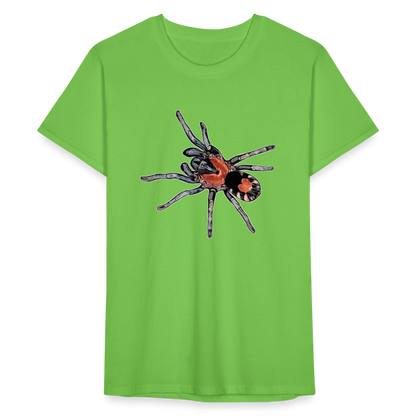 Männer Fruit of the Loom T-Shirt Cyriocosmus elegans - Hellgrün