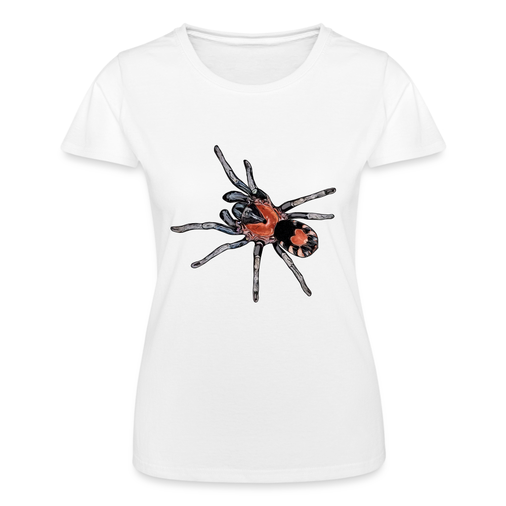 Frauen Fruit of the Loom T-Shirt Cyriocosmus elegans - weiß