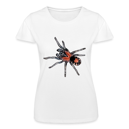 Frauen Fruit of the Loom T-Shirt Cyriocosmus elegans - weiß
