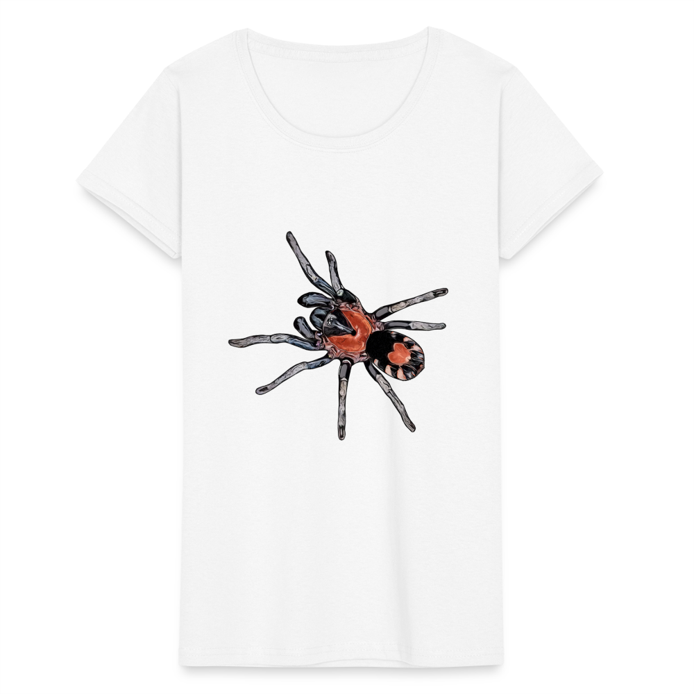 Frauen Fruit of the Loom T-Shirt Cyriocosmus elegans - weiß