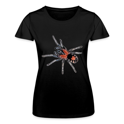 Frauen Fruit of the Loom T-Shirt Cyriocosmus elegans - Schwarz