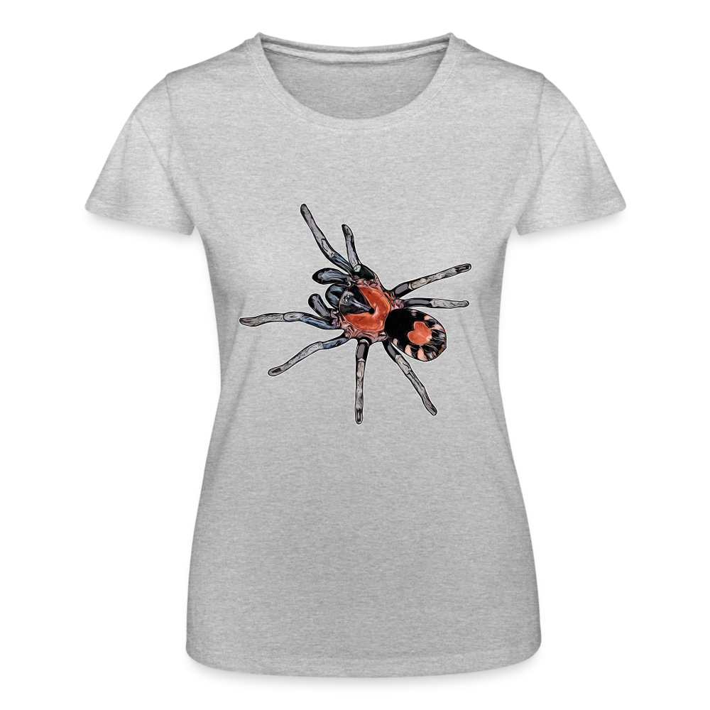 Frauen Fruit of the Loom T-Shirt Cyriocosmus elegans - Grau meliert