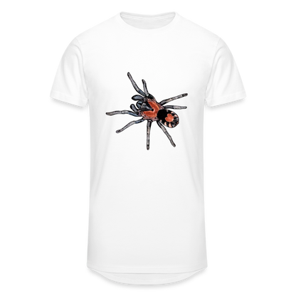 Männer Urban Longshirt Cyriocosmus elegans - weiß