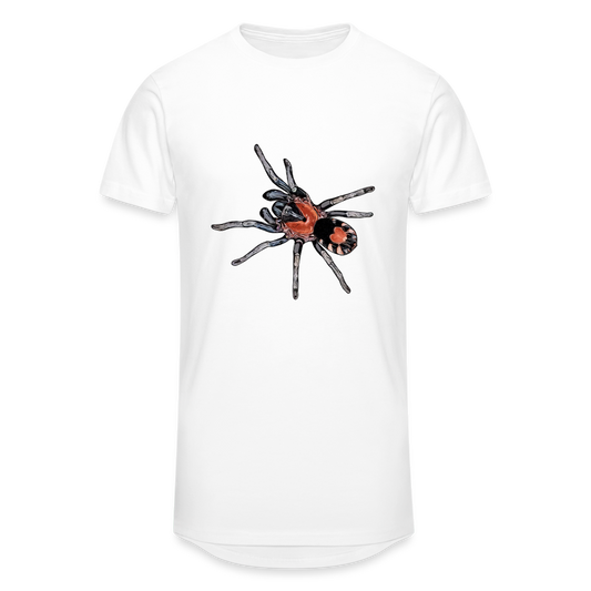 Männer Urban Longshirt Cyriocosmus elegans - weiß