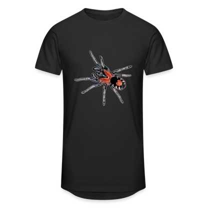 Männer Urban Longshirt Cyriocosmus elegans - Schwarz