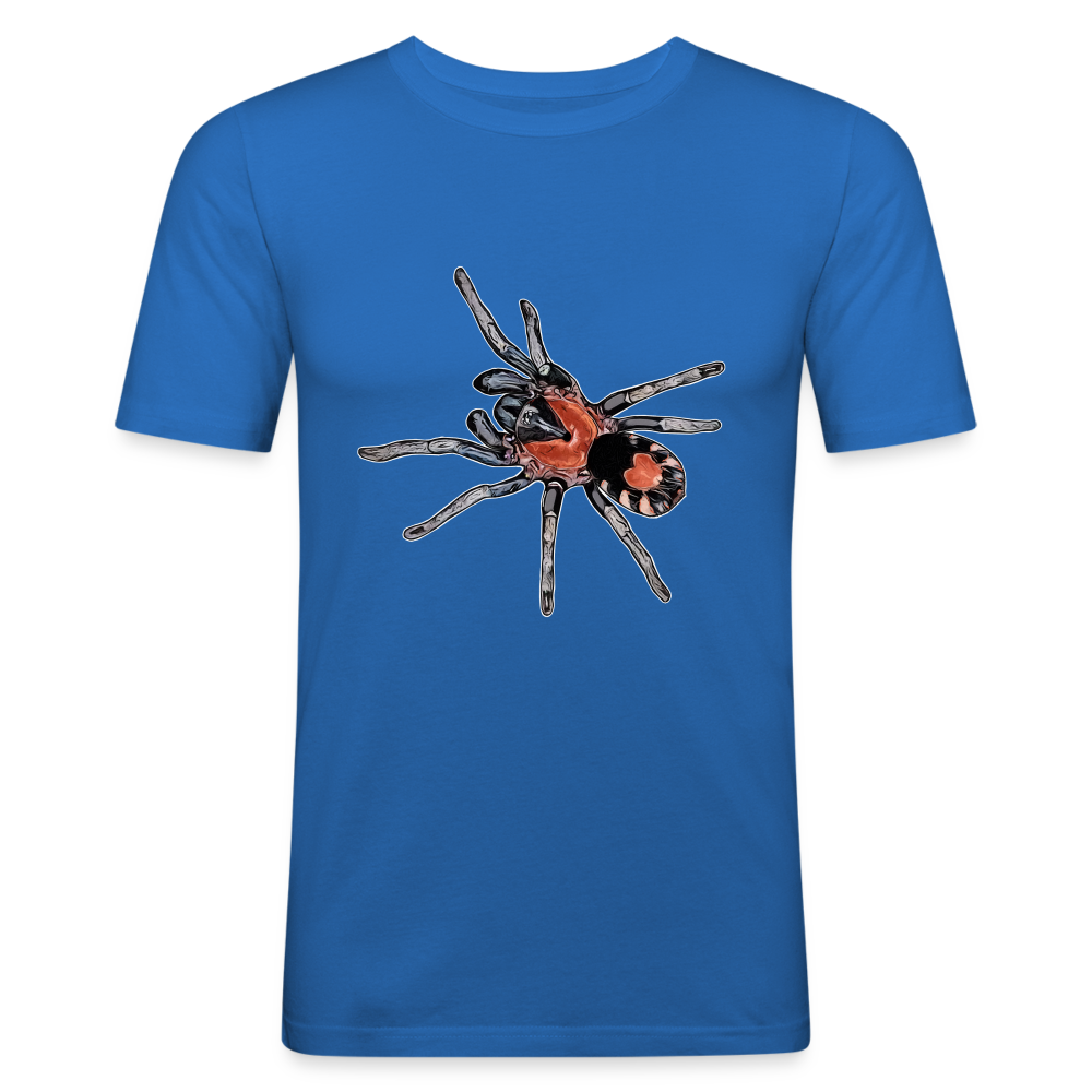 Männer Slim Fit T-Shirt Cyriocosmus elegans - Königsblau