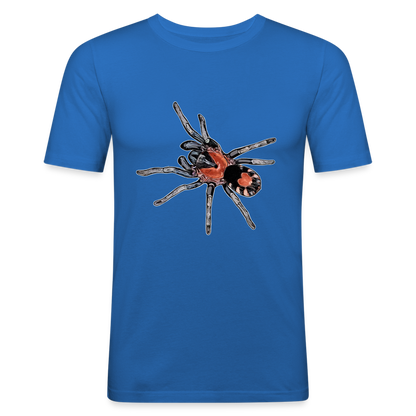 Männer Slim Fit T-Shirt Cyriocosmus elegans - Königsblau