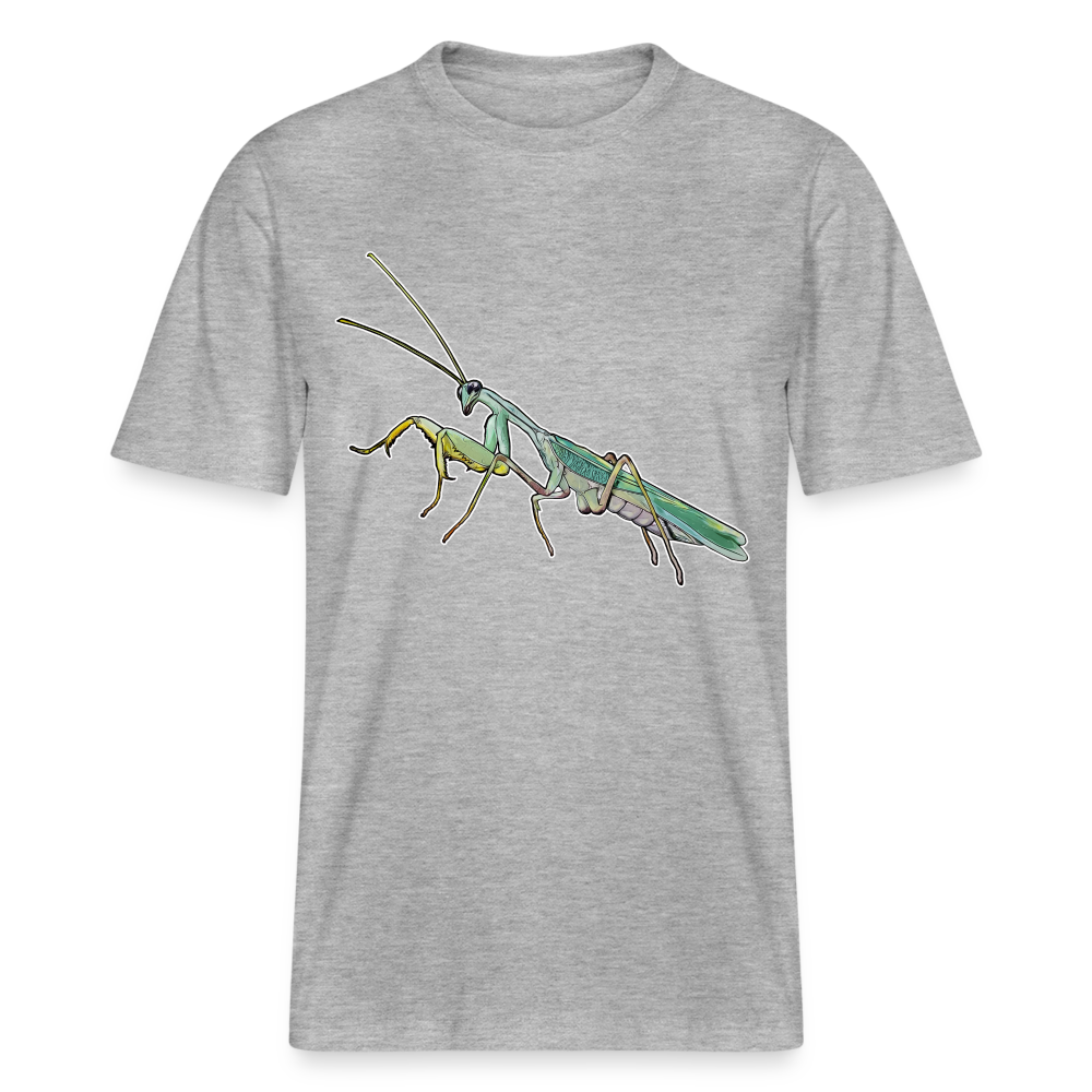 Unisex Stanley & Stella Bio-T-Shirt Sphodromantis lineola male - Grau meliert