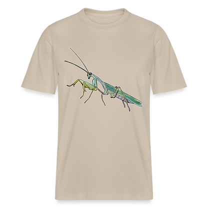 Unisex Stanley & Stella Bio-T-Shirt Sphodromantis lineola male - Beige