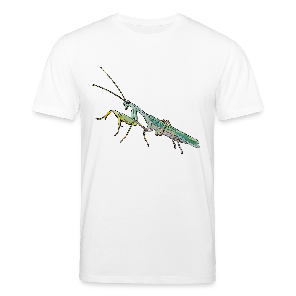 Männer Stanley & Stella Bio-T-Shirt Sphodromantis lineola male - weiß