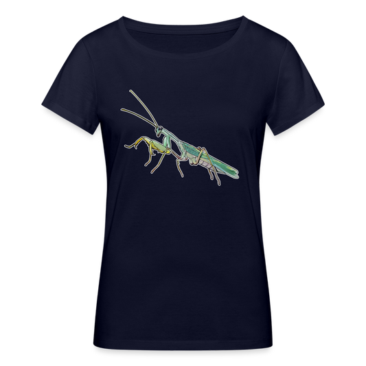 Frauen Stanley & Stella Bio-T-Shirt Sphodromantis lineola male - Navy