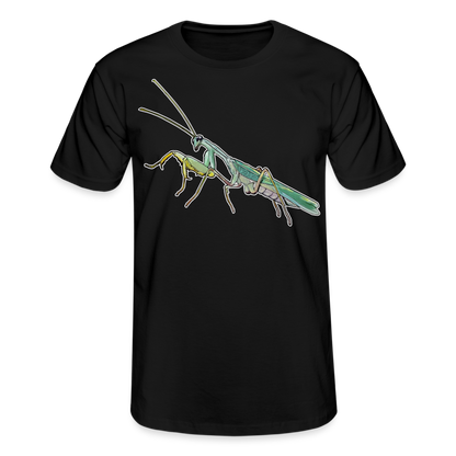 Männer Fruit of the Loom T-Shirt Sphodromantis lineola male - Schwarz