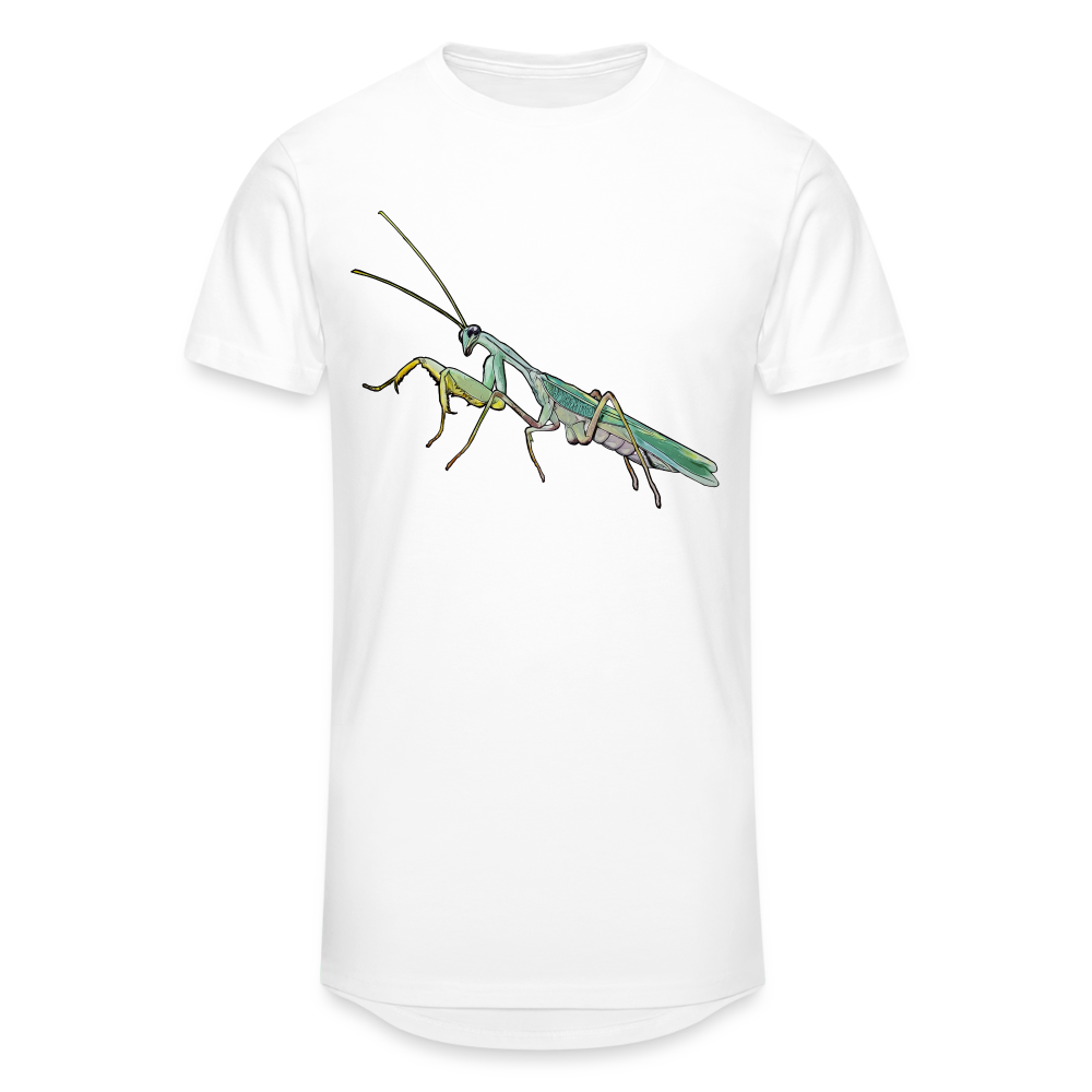 Männer Urban Longshirt Sphodromantis lineola male - weiß