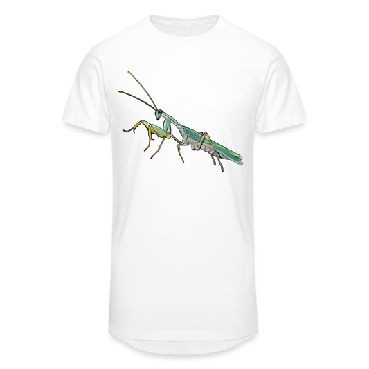 Männer Urban Longshirt Sphodromantis lineola male - weiß