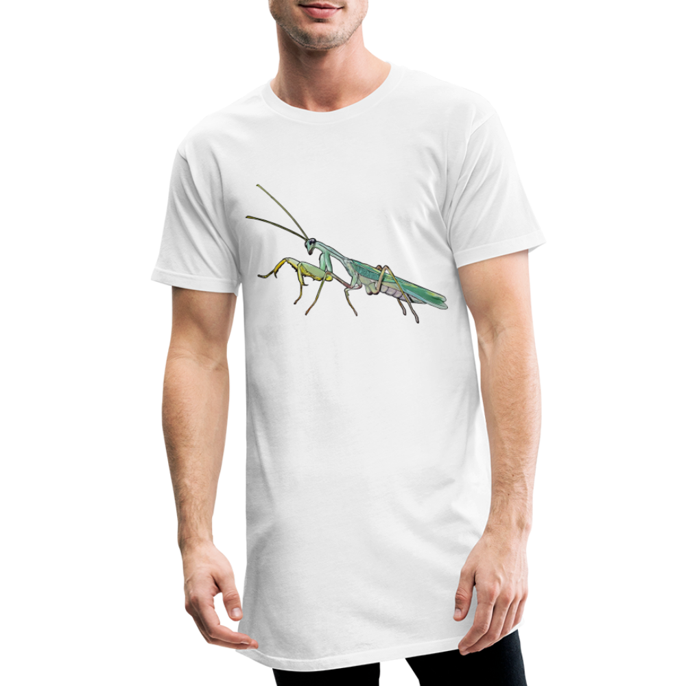 Männer Urban Longshirt Sphodromantis lineola male - weiß
