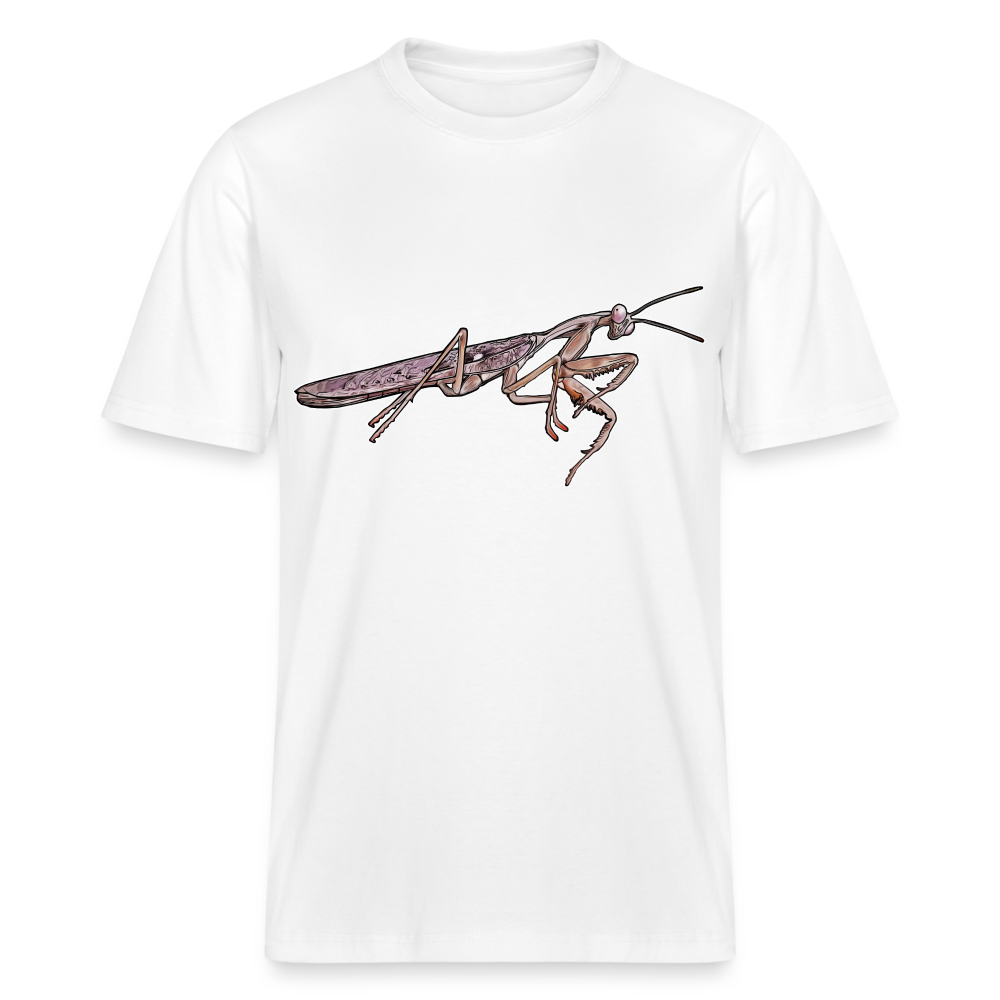 Unisex Stanley & Stella Bio-T-Shirt Rhombodera kirbyi male - weiß