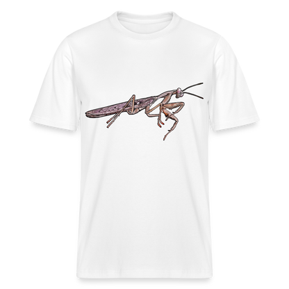 Unisex Stanley & Stella Bio-T-Shirt Rhombodera kirbyi male - weiß