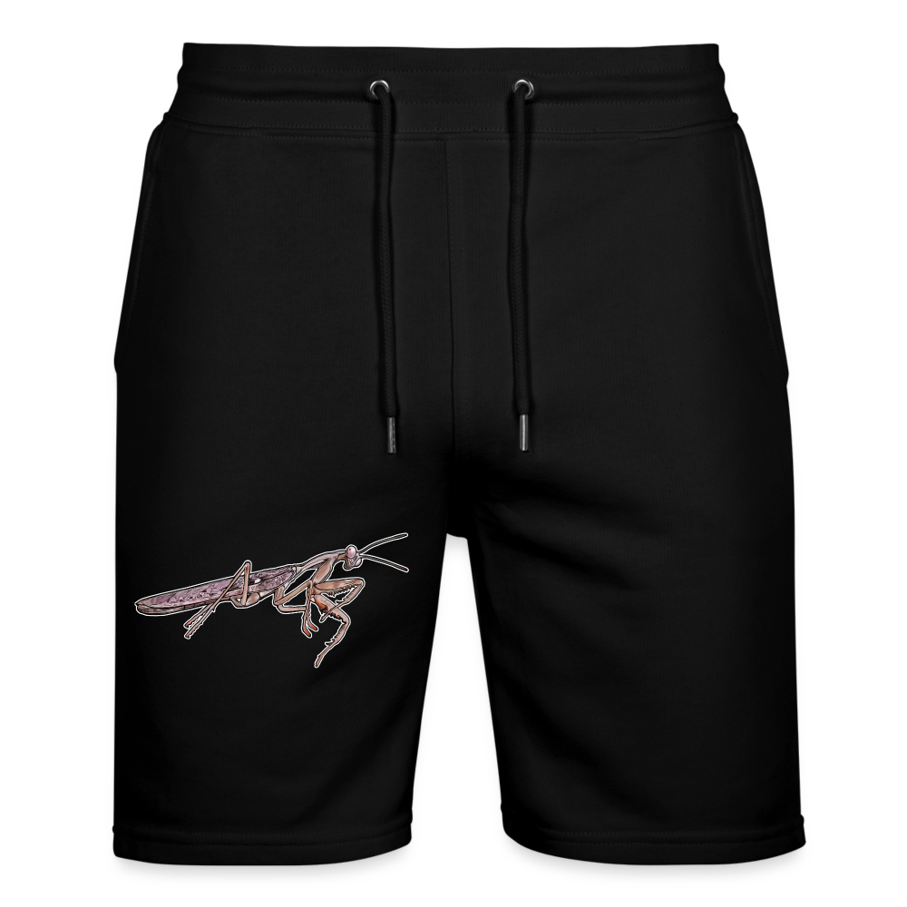 Unisex Stanley & Stella Joggingshorts Rhombodera kirbyi male - Schwarz