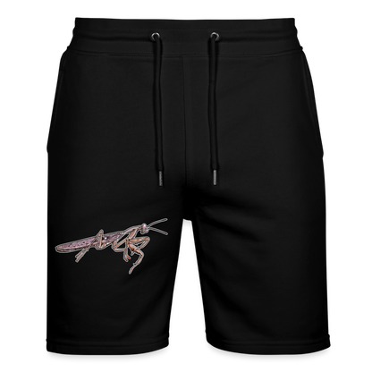 Unisex Stanley & Stella Joggingshorts Rhombodera kirbyi male - Schwarz